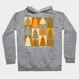 Vintage Christmas Geometry Collection - MCM Holiday Shapes No.015 Hoodie